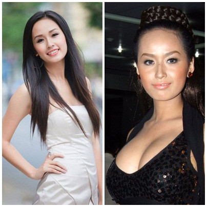 Và gần đây, Mai Phương Thúy lại trở về với bộ ngực gần như 'nguyên bản' của mình Và gần đây, Mai Phương Thúy lại trở về với bộ ngực gần như 'nguyên bản' của mình