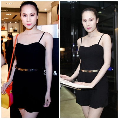 Gần đây, 'siêu vòng 3' Thái Hà cũng thường xuyên khiến công chúng 'lạnh người' với làn da trắng sáng bất ngờ của mình Gần đây, 'siêu vòng 3' Thái Hà cũng thường xuyên khiến công chúng 'lạnh người' với làn da trắng sáng bất ngờ của mình