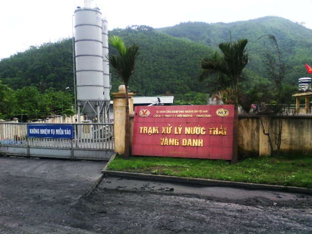 Nhà máy xử lí nước thải khu mỏ Vàng Danh Nhà máy xử lí nước thải khu mỏ Vàng Danh