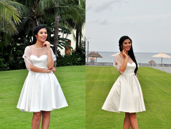 Không có ưu thế về nhan sắc và từng bị chê bai khi trở thành hoa hậu nhưng Ngọc Hân đã từng bước khẳng định vị trí của mình trong lòng khán giả từ cách chưng diện, trang điểm cũng như lối ứng xử gần gũi, thân thiện. Không có ưu thế về nhan sắc và từng bị chê bai khi trở thành hoa hậu nhưng Ngọc Hân đã từng bước khẳng định vị trí của mình trong lòng khán giả từ cách chưng diện, trang điểm cũng như lối ứng xử gần gũi, thân thiện.