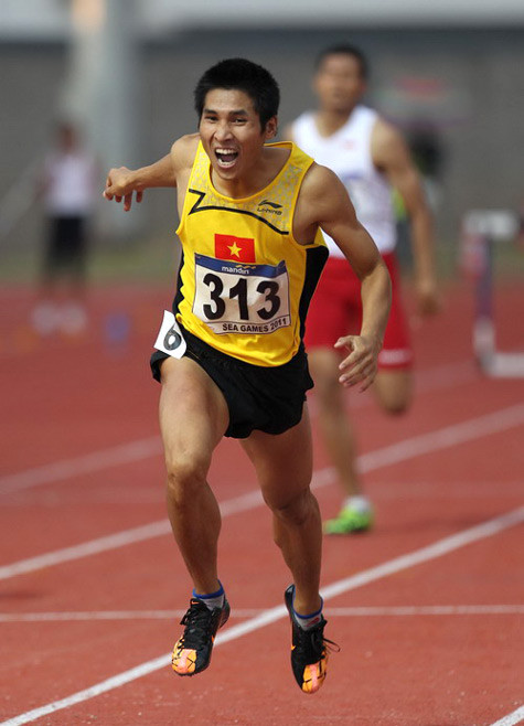 Xuân Cường góp sức vào thành công của Điền kinh VN. Ảnh: TTVH