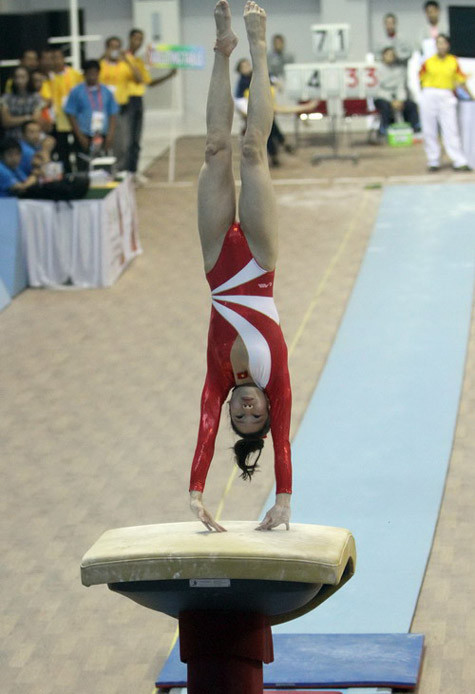 Phan Thị Hà Thanh quá xuất sắc. Ảnh: TTVH