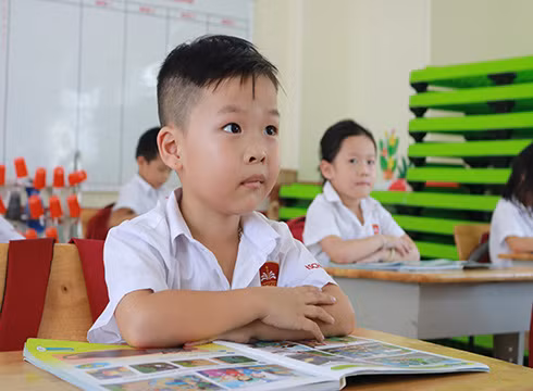 Bảo Chung là học sinh lớp 1A6 tại iSchool Hà Tĩnh (ảnh: iSchool) Bảo Chung là học sinh lớp 1A6 tại iSchool Hà Tĩnh (ảnh: iSchool)