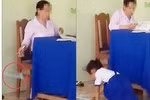Tạm đình chỉ công tác nữ giáo viên ném vở học sinh xuống đất sau khi chấm bài