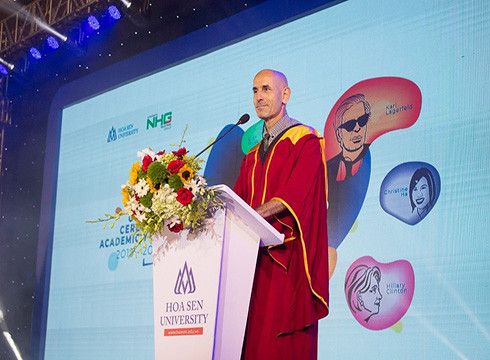 Giáo sư Franco Gandolphi - Trưởng khoa Kinh tế Quản trị, Trường Đại học Hoa Sen (ảnh: HSU) Giáo sư Franco Gandolphi - Trưởng khoa Kinh tế Quản trị, Trường Đại học Hoa Sen (ảnh: HSU)