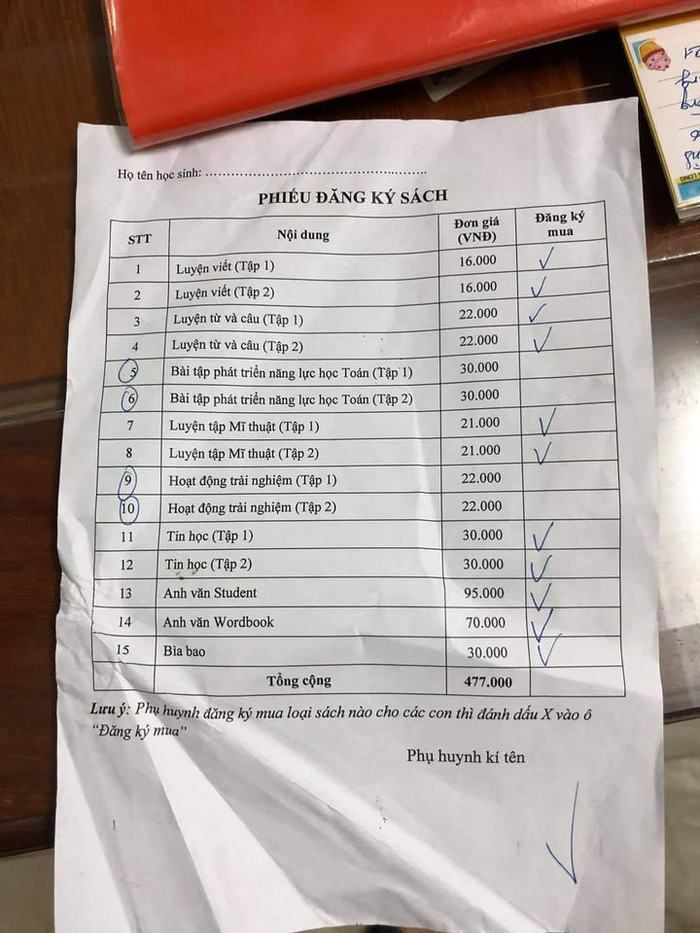 Danh sách các tài liệu tham khảo, bổ trợ học sinh được khuyên cần mua (ảnh: CTV) Danh sách các tài liệu tham khảo, bổ trợ học sinh được khuyên cần mua (ảnh: CTV)