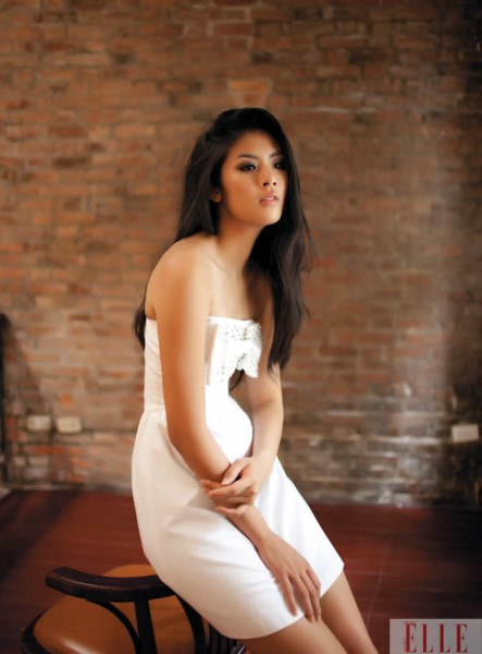 .. hoa hậu Ngọc Hân...