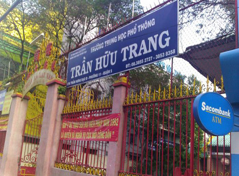 Trường Trần Hữu Trang thừa nhận có việc học trò đánh thầy trong giờ chơi ảnh 2 Trường Trần Hữu Trang thừa nhận có việc học trò đánh thầy trong giờ chơi ảnh 2