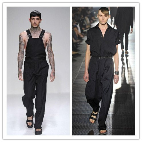 Sự gọn gàng, trẻ trung là phong cách của jumpsuit nam mùa này Sự gọn gàng, trẻ trung là phong cách của jumpsuit nam mùa này