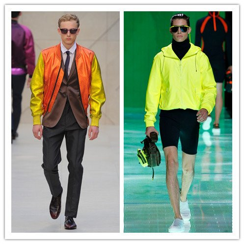 Chất liệu ánh kim và gam màu neon của thương hiệu Burberry và Louis Vuitton thật trẻ trung và mát mắt Chất liệu ánh kim và gam màu neon của thương hiệu Burberry và Louis Vuitton thật trẻ trung và mát mắt