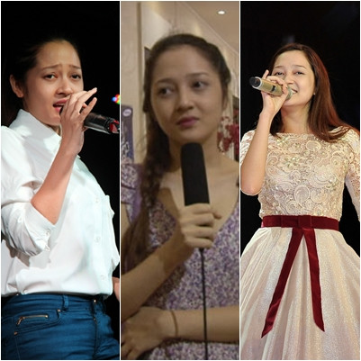Có lẽ, điểm khác biệt lớn nhất khi không make-up của Bảo Anh là để lộ ra đôi mắt quầng thâm, mệt mỏi và ủ rũ Có lẽ, điểm khác biệt lớn nhất khi không make-up của Bảo Anh là để lộ ra đôi mắt quầng thâm, mệt mỏi và ủ rũ