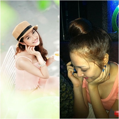 Làn da của Bảo Anh cũng không được trắng sáng cho lắm Làn da của Bảo Anh cũng không được trắng sáng cho lắm