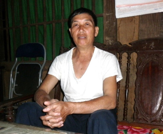 Ông Lò Văn Biên – Bí thư xã Mường Phăng: "Khi nghe tin cụ Giáp mất cả nhà tôi đều khóc. Chúng tôi như vừa mất đi một người cha, người ông kính yêu".