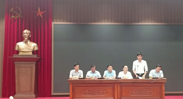 Ông Lê Hồng Chung, Chánh Văn phòng Sở giáo dục và đào tạo Hà Nội (Ảnh:V.N)