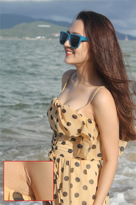 Phải chăng cô đã dùng đến dao kéo để cải thiện số đo "gốc"?