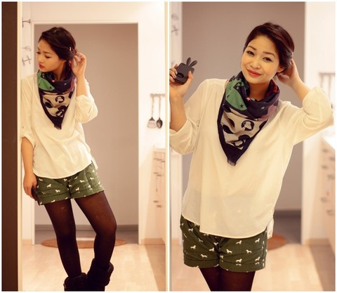 Cá tính nhưng cô gái này vẫn thể hiện được nét duyên dáng đáng yêu. Cá tính nhưng cô gái này vẫn thể hiện được nét duyên dáng đáng yêu.