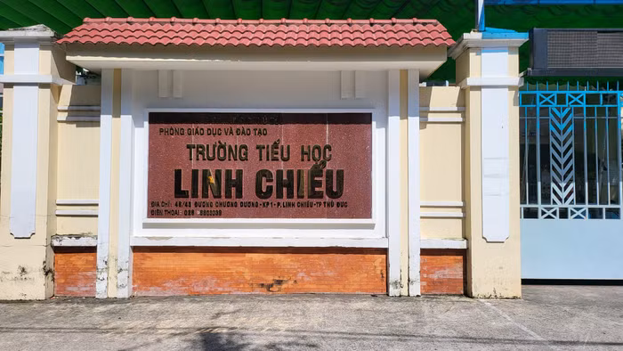 Trường tiểu học Linh Chiểu, Thành phố Thủ Đức (ảnh minh họa: V.D)