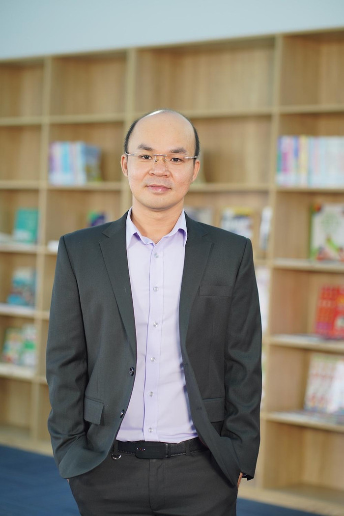 Thầy Ngô Thành Nam - Hiệu trưởng Trường Tiểu học Khai Nguyên, Cố vấn học tập Microsoft (Ảnh: Thầy Nam cung cấp)