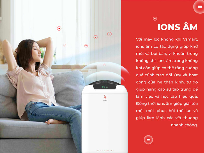 Công nghệ ION âm là phần không thể thiếu trong các dòng máy lọc không khí cao cấp. Công nghệ ION âm là phần không thể thiếu trong các dòng máy lọc không khí cao cấp.