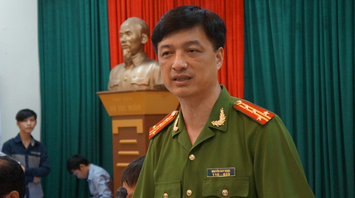Đại tá Nguyễn Duy Ngọc, Phó Giám đốc Công an Hà Nội. Ảnh VIẾT CƯỜNG Đại tá Nguyễn Duy Ngọc, Phó Giám đốc Công an Hà Nội. Ảnh VIẾT CƯỜNG