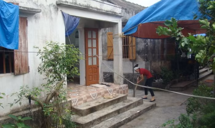 Nhà bố mẹ, bà nội Quý - nơi xảy vụ án mạng kinh hoàng Nhà bố mẹ, bà nội Quý - nơi xảy vụ án mạng kinh hoàng