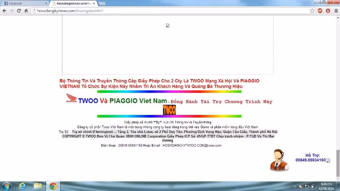 Không hề có Công ty nào tên Twoo tại tòa nhà Lotus, Duy Tân, Cầu Giấy.