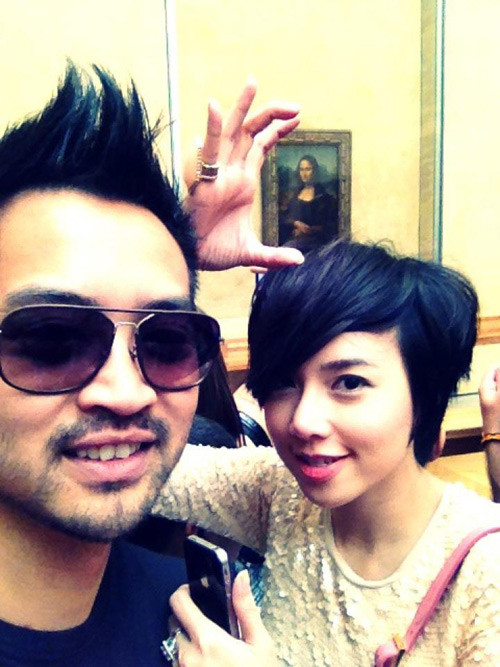 Trên mạng xuất hiện rất nhiều bức ảnh Ngọc Diệp thân thiết bên chàng trai này. Trên mạng xuất hiện rất nhiều bức ảnh Ngọc Diệp thân thiết bên chàng trai này.