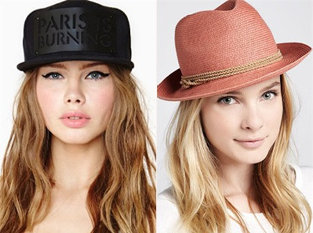 Cuối cùng, đó chính là các loại mũ, một loại phụ kiện thiết yếu cho tóc khi mùa hè tới. Những chiếc mũ xinh xắn không chỉ giúp bạn che nắng mà còn giúp bạn pose hình, tạo dáng hay thể hiện sự duyên dáng, khoe cá tính với đủ kiểu dáng, kích cỡ to nhỏ khác nhau. Cuối cùng, đó chính là các loại mũ, một loại phụ kiện thiết yếu cho tóc khi mùa hè tới. Những chiếc mũ xinh xắn không chỉ giúp bạn che nắng mà còn giúp bạn pose hình, tạo dáng hay thể hiện sự duyên dáng, khoe cá tính với đủ kiểu dáng, kích cỡ to nhỏ khác nhau.