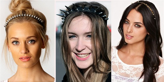 Với những bạn gái ưa thể loại nhạc rock thì đây sẽ là một phụ kiện phù hợp. Những chiếc bờm gắn đinh hay gai giúp bạn thể hiện sự cá tính nhưng vẫn giữ được những nét duyên dáng vốn có của phái yếu. Với những bạn gái ưa thể loại nhạc rock thì đây sẽ là một phụ kiện phù hợp. Những chiếc bờm gắn đinh hay gai giúp bạn thể hiện sự cá tính nhưng vẫn giữ được những nét duyên dáng vốn có của phái yếu.