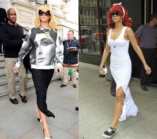 Trang phục khó hiểu của Rihanna!