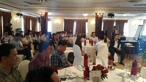 Tham dự chương trình này là lãnh đạo các doanh nghiệp trong CLB các doanh nghiệp dẫn đầu Việt Nam (Ảnh: T.Q) Tham dự chương trình này là lãnh đạo các doanh nghiệp trong CLB các doanh nghiệp dẫn đầu Việt Nam (Ảnh: T.Q)