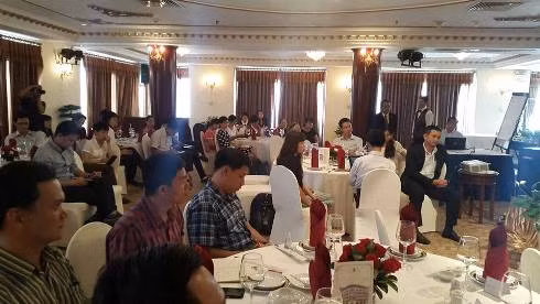 Tham dự chương trình này là lãnh đạo các doanh nghiệp trong CLB các doanh nghiệp dẫn đầu Việt Nam (Ảnh: T.Q)