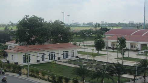 Một khu của sân golf đã hoàn thành với vẻ quy mô, hoành tráng (Ảnh: T.Q) Một khu của sân golf đã hoàn thành với vẻ quy mô, hoành tráng (Ảnh: T.Q)