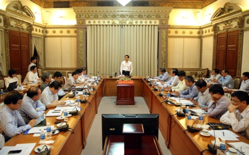 Phó Thủ tướng Vũ Đức Đam làm việc với UBND TP.HCM, Bộ GD&ĐT và các cụm thi THPT quốc gia (Ảnh: VGP) Phó Thủ tướng Vũ Đức Đam làm việc với UBND TP.HCM, Bộ GD&ĐT và các cụm thi THPT quốc gia (Ảnh: VGP)