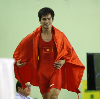 VĐV Nguyễn Huy Hà. VĐV Nguyễn Huy Hà.