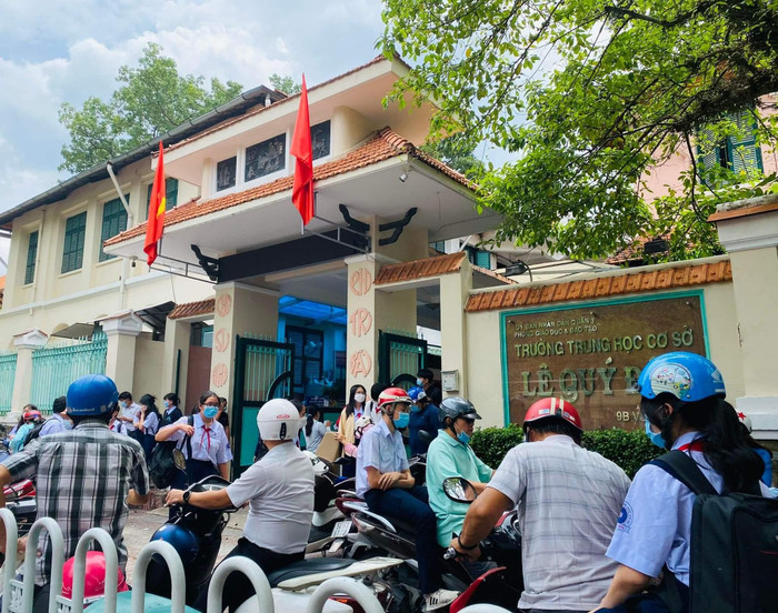 Trường trung học cơ sở Lê Quý Đôn, quận 3, Thành phố Hồ Chí Minh (ảnh minh họa: P.L) Trường trung học cơ sở Lê Quý Đôn, quận 3, Thành phố Hồ Chí Minh (ảnh minh họa: P.L)