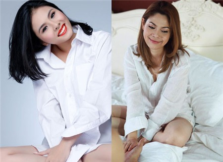 Vân Trang và Thanh Thảo cũng diện sơ mi trắng theo phong cách sexy. Vân Trang và Thanh Thảo cũng diện sơ mi trắng theo phong cách sexy.