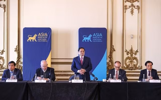 Thủ tướng mong muốn các đối tác Hoa Kỳ tiếp tục thúc đẩy các hoạt động hợp tác nói chung, khởi nghiệp đổi mới sáng tạo nói riêng - Ảnh: VGP/Nhật Bắc