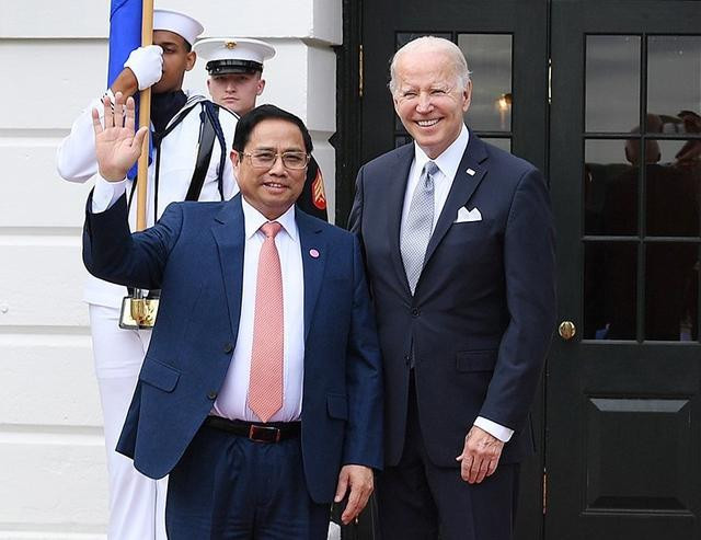 Thủ tướng Phạm Minh Chính và Tổng thống Hoa Kỳ Joe Biden - Ảnh: VGP/Nhật Bắc Thủ tướng Phạm Minh Chính và Tổng thống Hoa Kỳ Joe Biden - Ảnh: VGP/Nhật Bắc