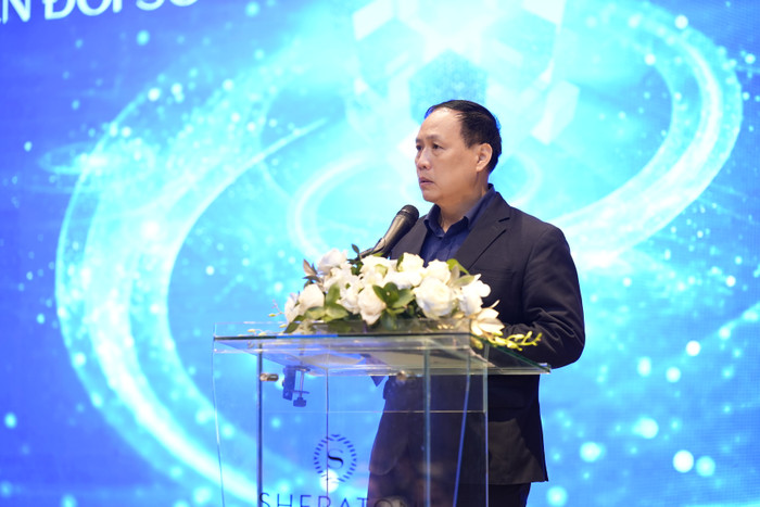 Giáo sư, Tiến sĩ khoa học Nguyễn Đình Đức phát biểu kết luận hội thảo (ảnh: DHV) hoithaoDHVb.JPG