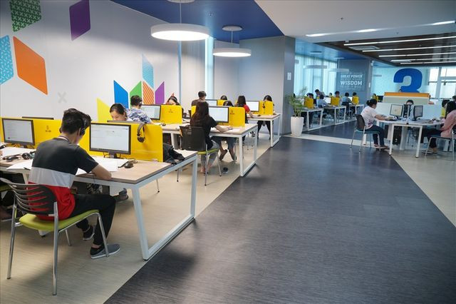 Thư viện của Trường Đại học Tôn Đức Thắng. Ảnh: tdtu.edu.vn