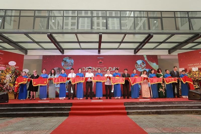 Lễ cắt băng khánh thành khai trương Trường Tiểu học Quốc tế Sunshine Maple Bear Lễ cắt băng khánh thành khai trương Trường Tiểu học Quốc tế Sunshine Maple Bear