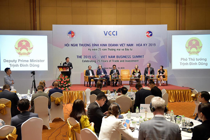 Hội nghị Thượng đỉnh Kinh doanh Việt Nam 2019. Ảnh: VGP/Nhật Bắc Hội nghị Thượng đỉnh Kinh doanh Việt Nam 2019. Ảnh: VGP/Nhật Bắc
