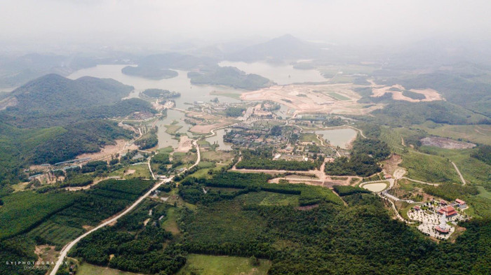 Ảnh thực tế toàn cảnh dự án nhìn từ trên cao Ảnh thực tế toàn cảnh dự án nhìn từ trên cao