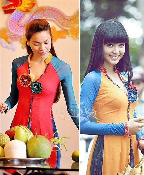 Hà Hồ và sao nhí Bảo Trân Hà Hồ và sao nhí Bảo Trân