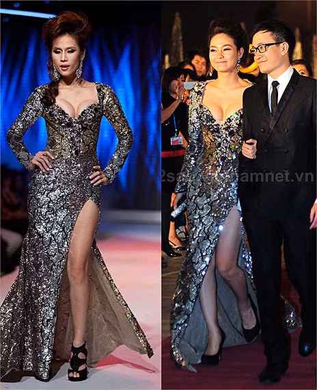 Thái Hà và Minh Hằng.