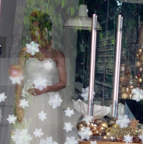 Lâm Chí Khanh "xúng xính" váy cưới Lâm Chí Khanh "xúng xính" váy cưới