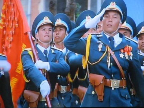 Đại diện cho lực lượng quân chủng phòng không - không quân. Đại diện cho lực lượng quân chủng phòng không - không quân.