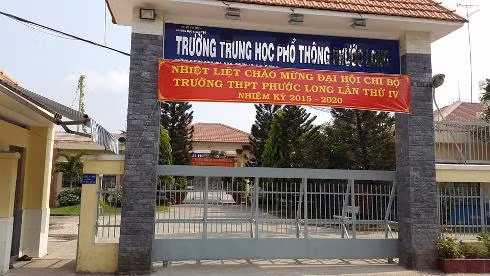 Trường THPT Phước Long, Q.9, TP.HCM (ảnh: T.Q)
