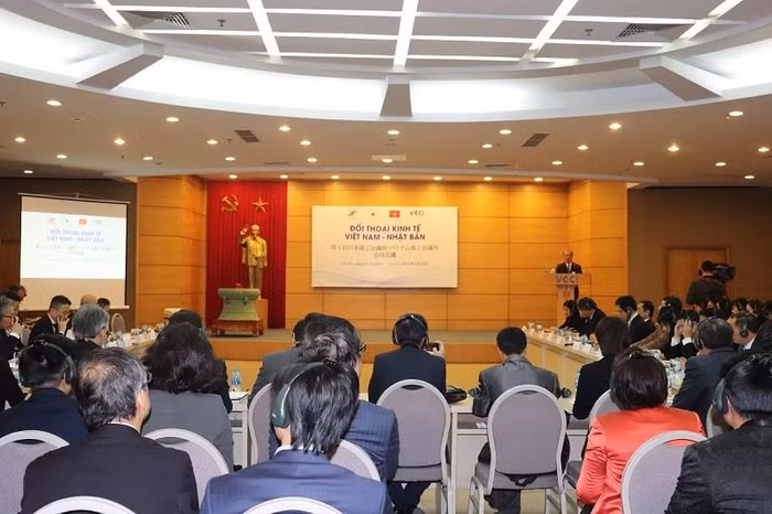 Toàn cảnh Hội thảo “Đối thoại kinh tế Việt Nam-Nhật Bản”.